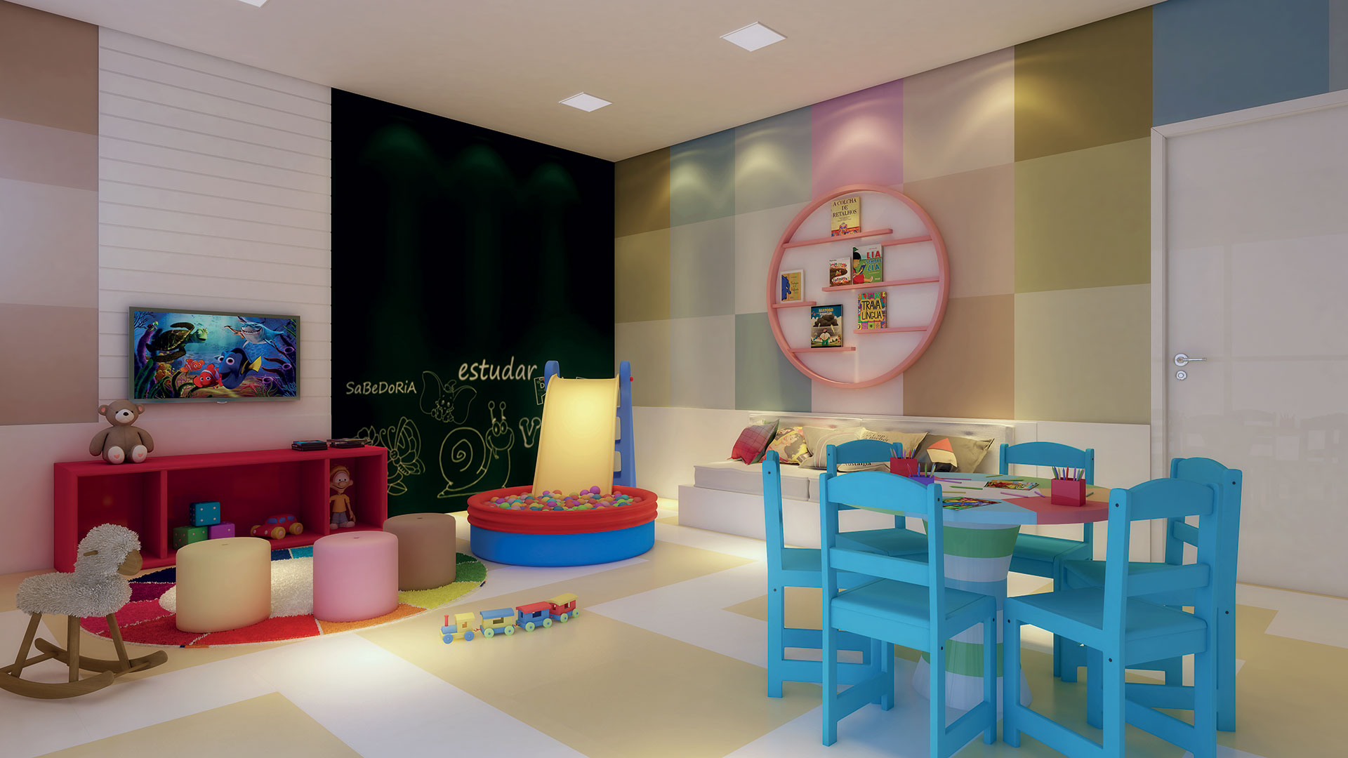 Perspectiva Artística da Brinquedoteca